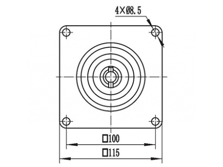 มอเตอร์ไดรฟ์ 400-800W สำหรับมอเตอร์แม่เหล็กถาวร DC มีแปรงถ่าน ซีรี่ส์ ZD116A1