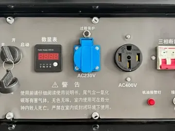 เครื่องกำเนิดไฟฟ้าดีเซลแบบเฟรมเปิดระบายความร้อนด้วยอากาศ (สูบเดี่ยว)