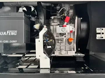 เครื่องกำเนิดไฟฟ้าดีเซลแบบเงียบระบายความร้อนด้วยอากาศ (กระบอกสูบเดี่ยว)