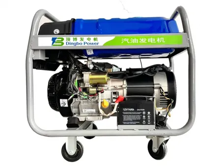 เครื่องกำเนิดไฟฟ้าเบนซินเฟรมเปิดระบายความร้อนด้วยอากาศ (ลูกสูบเดี่ยว)