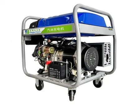 เครื่องกำเนิดไฟฟ้าเบนซินเฟรมเปิดระบายความร้อนด้วยอากาศ (ลูกสูบเดี่ยว)