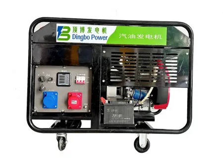 เครื่องกำเนิดไฟฟ้าเบนซินเฟรมเปิดระบายความร้อนด้วยอากาศ (2 สูบ)