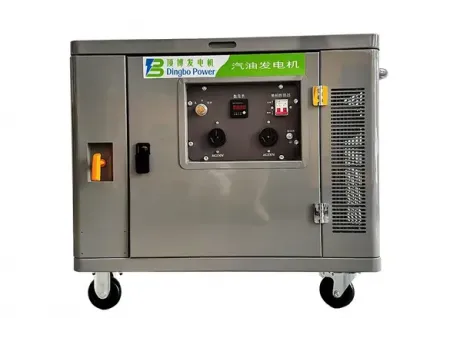 เครื่องกำเนิดไฟฟ้าเบนซินเงียบระบายความร้อนด้วยอากาศ (เครื่องยนต์สูบเดียว)