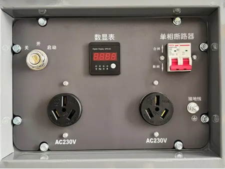เครื่องกำเนิดไฟฟ้าเบนซินเงียบระบายความร้อนด้วยอากาศ (เครื่องยนต์สูบเดียว)