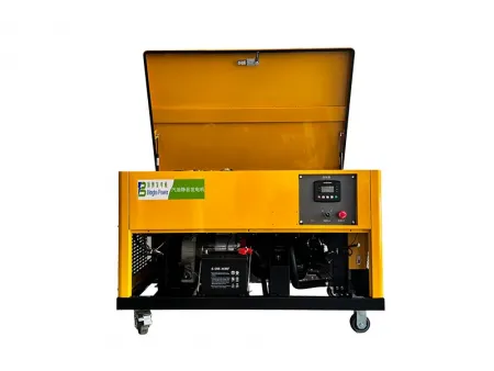 เครื่องกำเนิดไฟฟ้าเบนซินระบายความร้อนด้วยน้ำแบบเงียบ (4 สูบ)