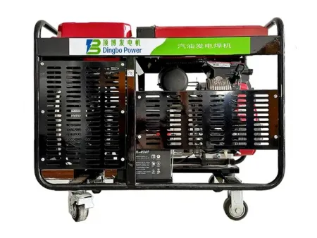 เครื่องกำเนิดไฟฟ้าเชื่อมระบบเบนซินระบายความร้อนด้วยอากาศ (2 สูบ)