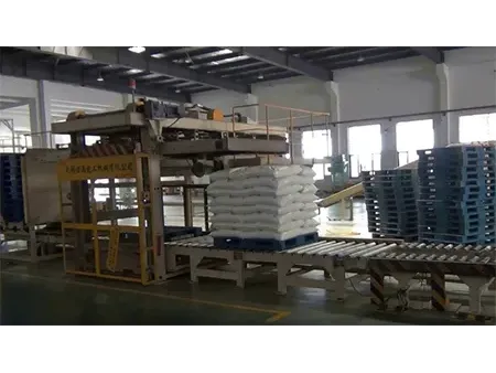 ระบบจัดเรียงถุงบนพาเลทอัตโนมัติ
