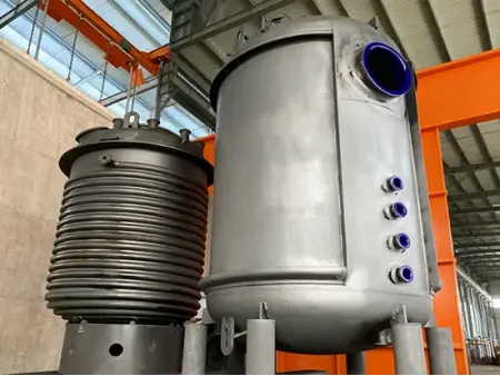 เครื่องปฏิกรณ์เคลือบแก้วครึ่งท่อพร้อมปลอกหุ้ม