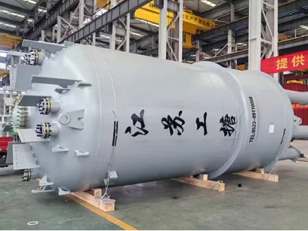 ถังเก็บเคลือบแก้วแนวตั้งชนิดปิด