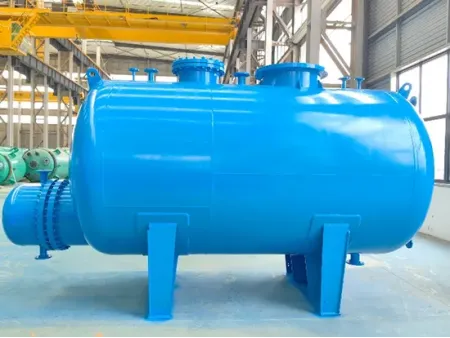 ถังเก็บเคลือบแก้วแนวนอน