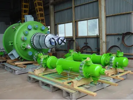 เครื่องแลกเปลี่ยนความร้อนแบบเปลือกและท่อเคลือบแก้ว