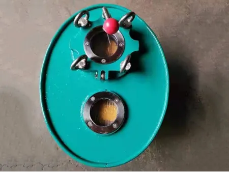 ฝาแมนโฮลเคลือบแก้ว