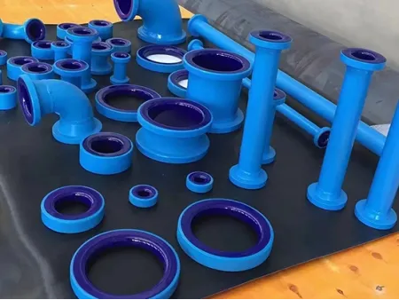 ท่อและอุปกรณ์ข้อต่อเคลือบแก้ว