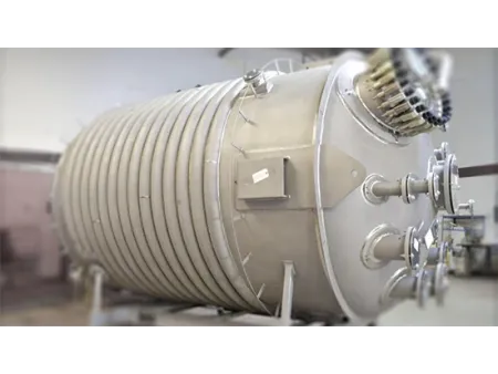 เครื่องปฏิกรณ์แบบครึ่งท่อแจ็กเก็ต (ไทเทเนียม)