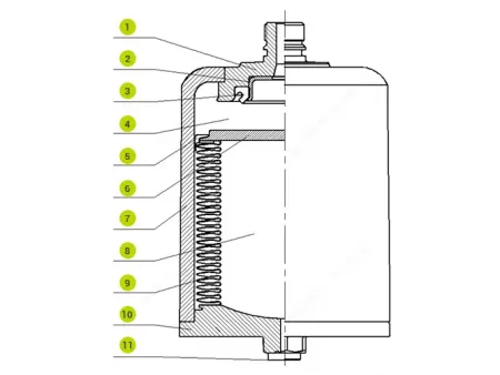 ถังสะสมพลังงานเมทัลเบลโลว์