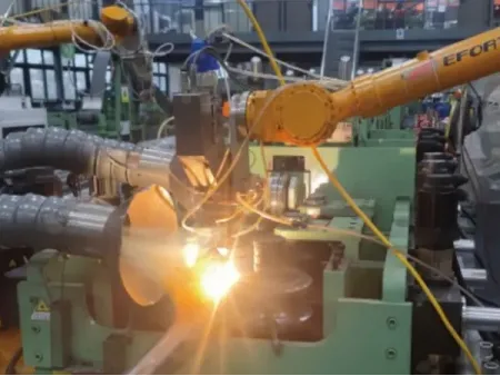 ท่อเหล็กกำลังสูงเชื่อมด้วยเลเซอร์