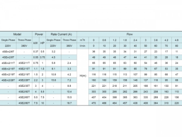 ปั๊มน้ำบาดาล 4SE(m) 4’’